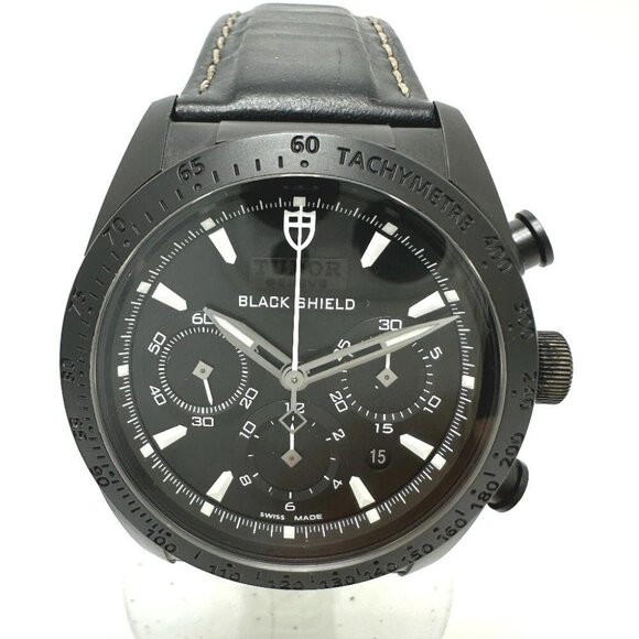TUDOR 42000CN Fast Rider Black Shield Automatic date Watches Black - Picture 1 of 9